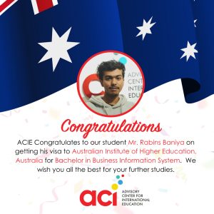 Visa success story of Rabins Baniya (1)