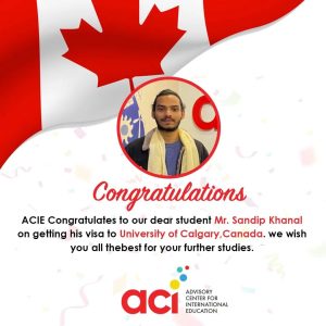 Visa success story of Sandip Khanal