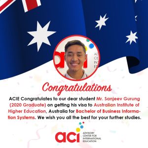 Visa success story of Sanjeev gurung