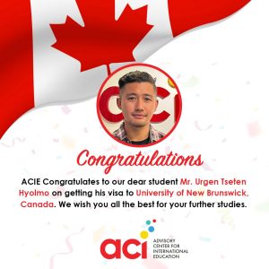 Visa success story of Urgen tseten hyolmo